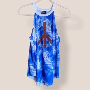 New Modern Lux small tie dye handkerchief tank top